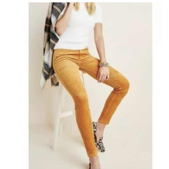 Hoxton Ankle Corduroy Pants (Anthropologie) - Picture 2 of 10